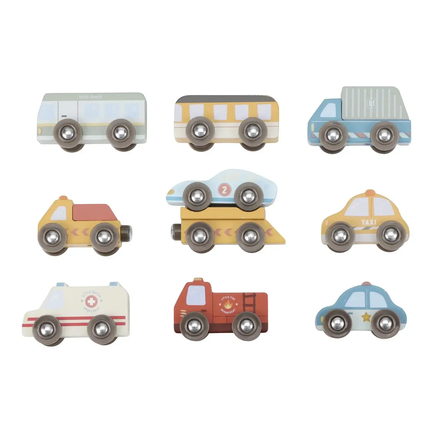 LITTLE DUTCH-Vehicle set