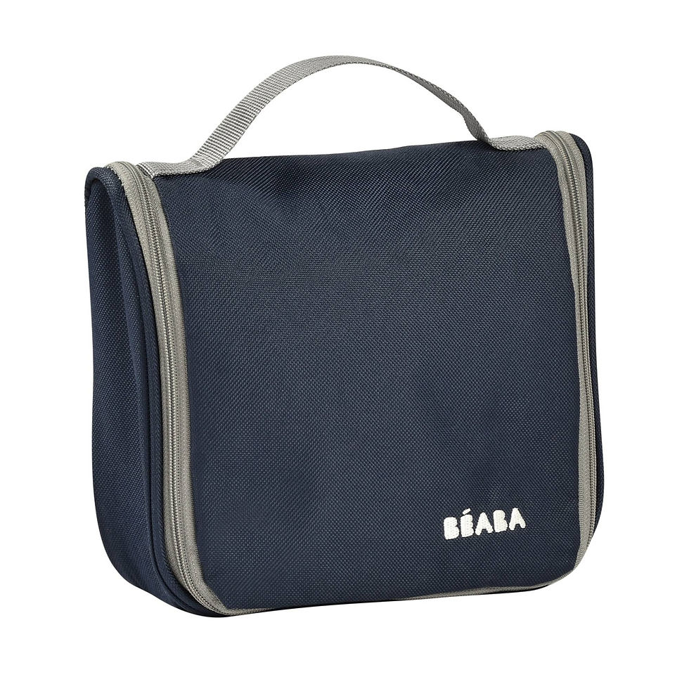 Thumbnail: BEABA Toiletry Hanging Bag - Night Blue
