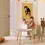 Thumbnail: KIDS CONCEPT - Table and Stools -Light Brown