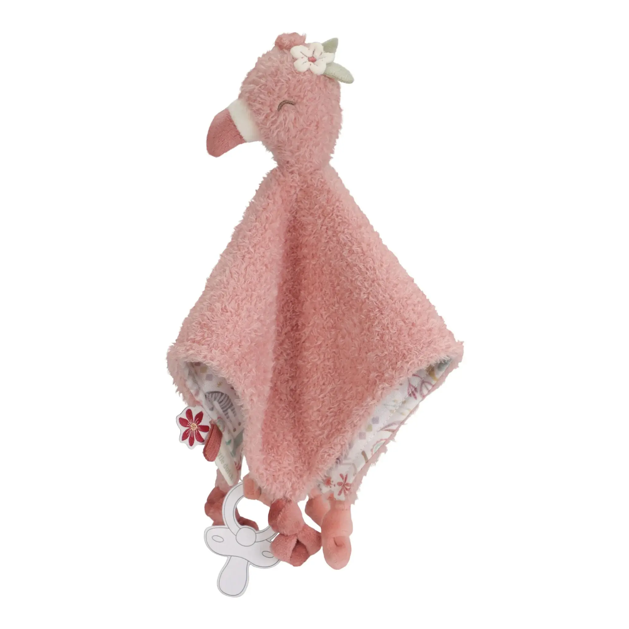 LITTLE DUTCH- Cuddle cloth Flamingo - Pink