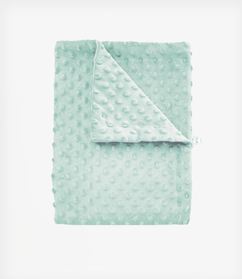 TINY TOES Velvet Blanket Mint 100x140cm