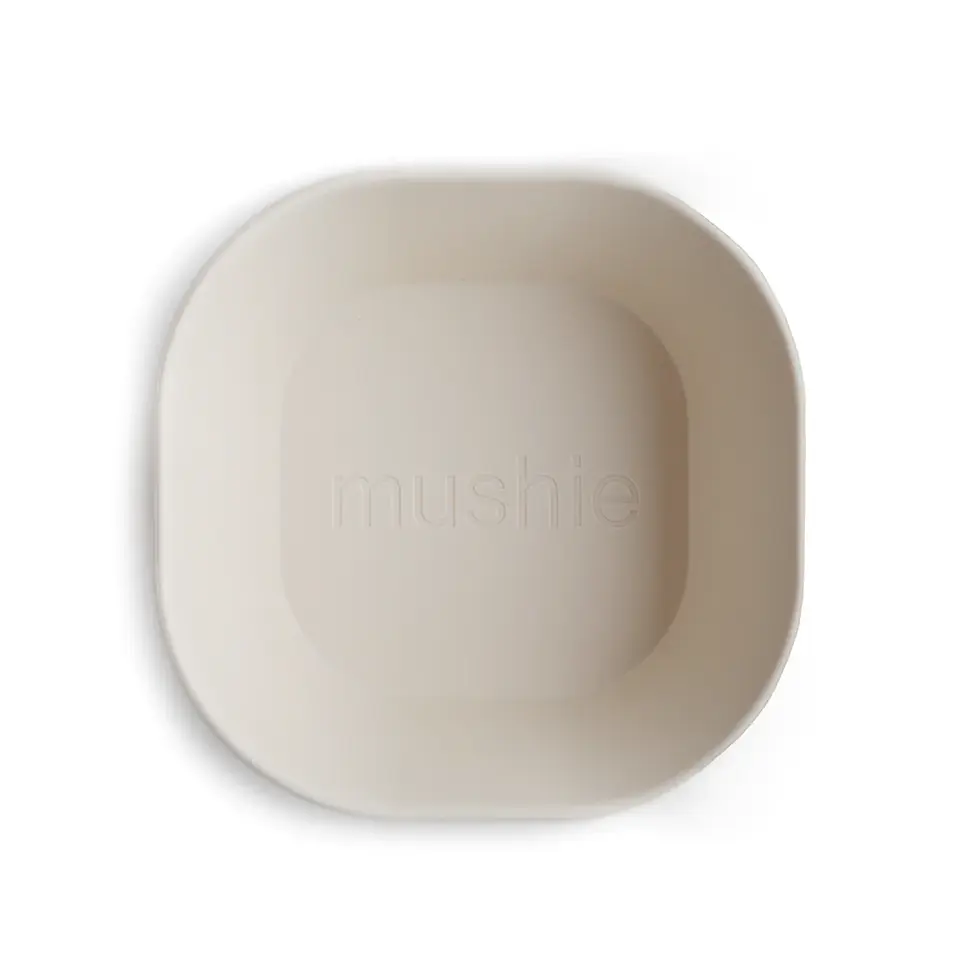Thumbnail: Mushie Square Dinnerware Bowls, Set of 2