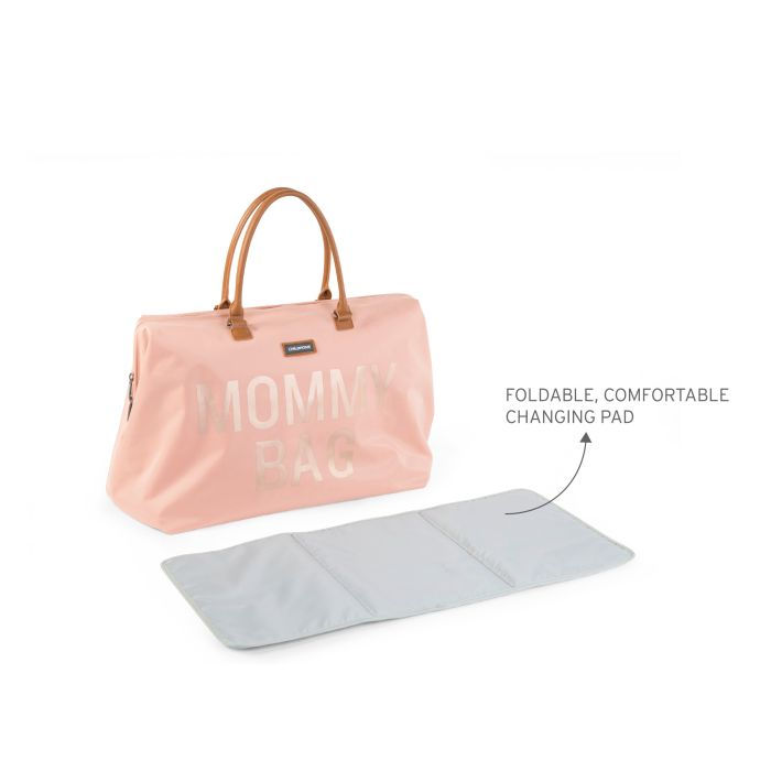 Thumbnail: CHILDHOME Mommy Bag - Pink/Copper
