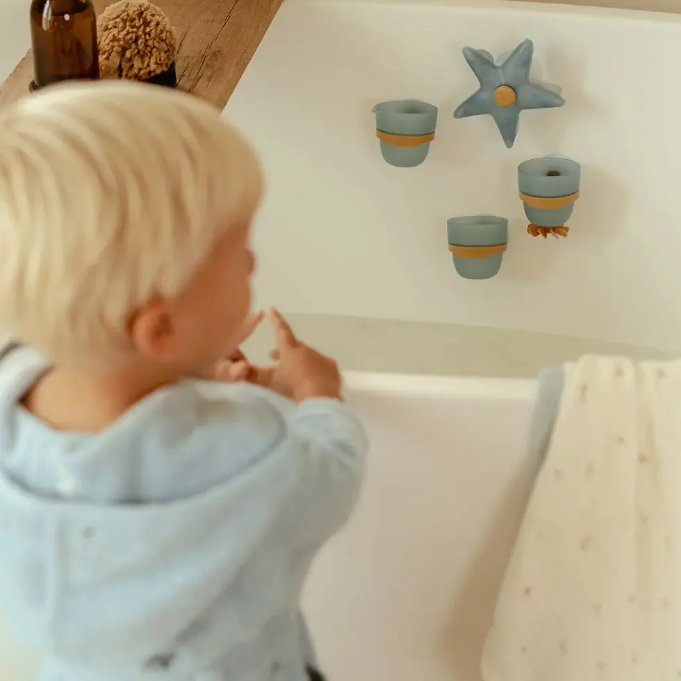 Thumbnail: LITTLE DUTCH-Bath Play Cups Starfish