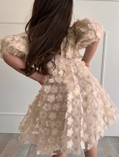 KONGES SLODJ - Sally Dress - Pearld Ivory | miniMINIMALISTC
