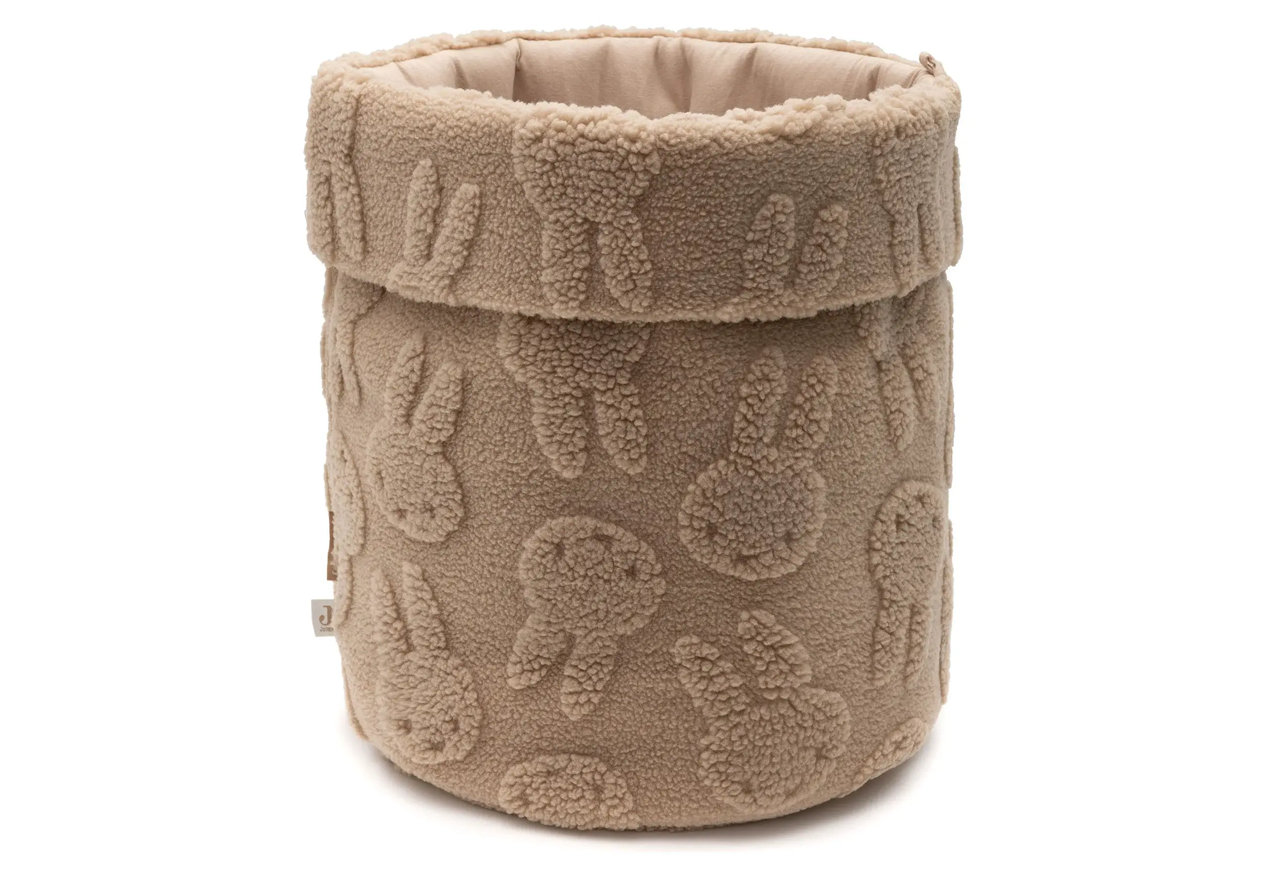 JOLLEIN - Storage Basket Miffy Jacquard Teddy Biscuit