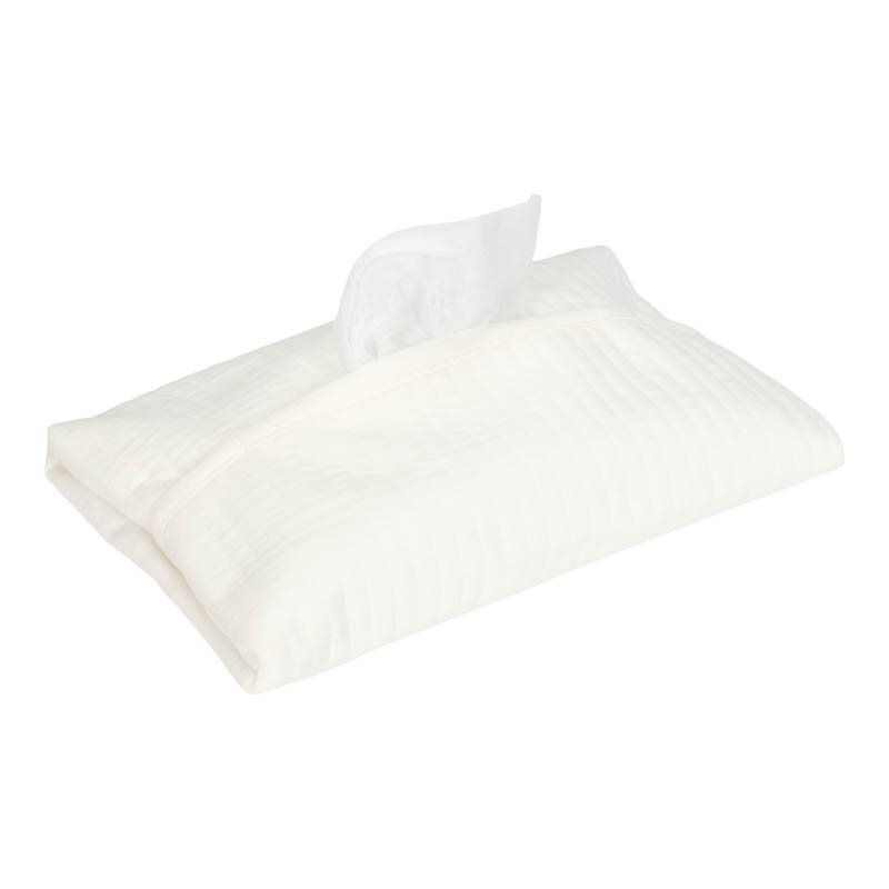 LITTLE DUTCH Baby Wipes Cover Pure Soft White