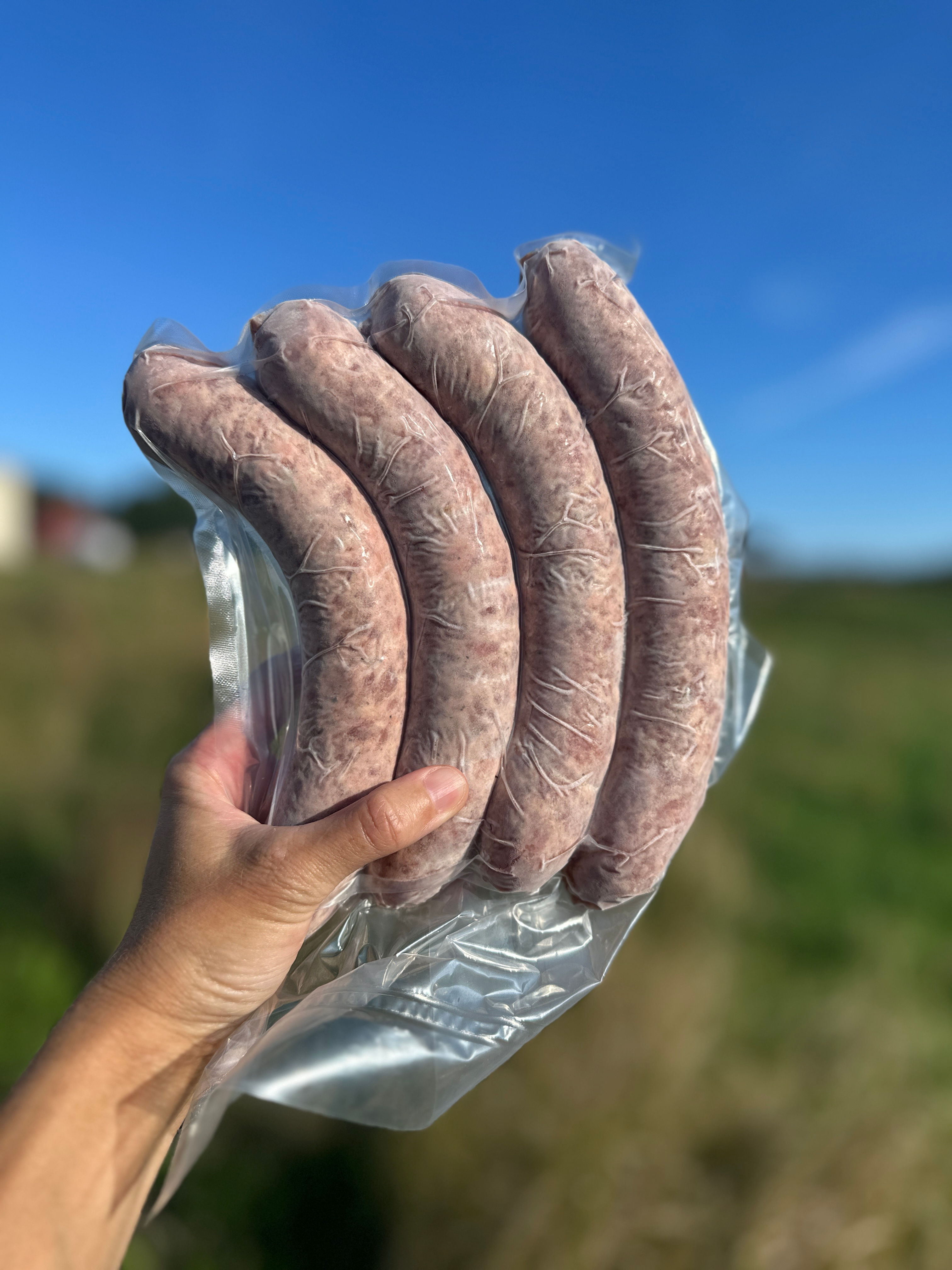 Lamb Sausage - Red Wine, Rosemary & Garlic
