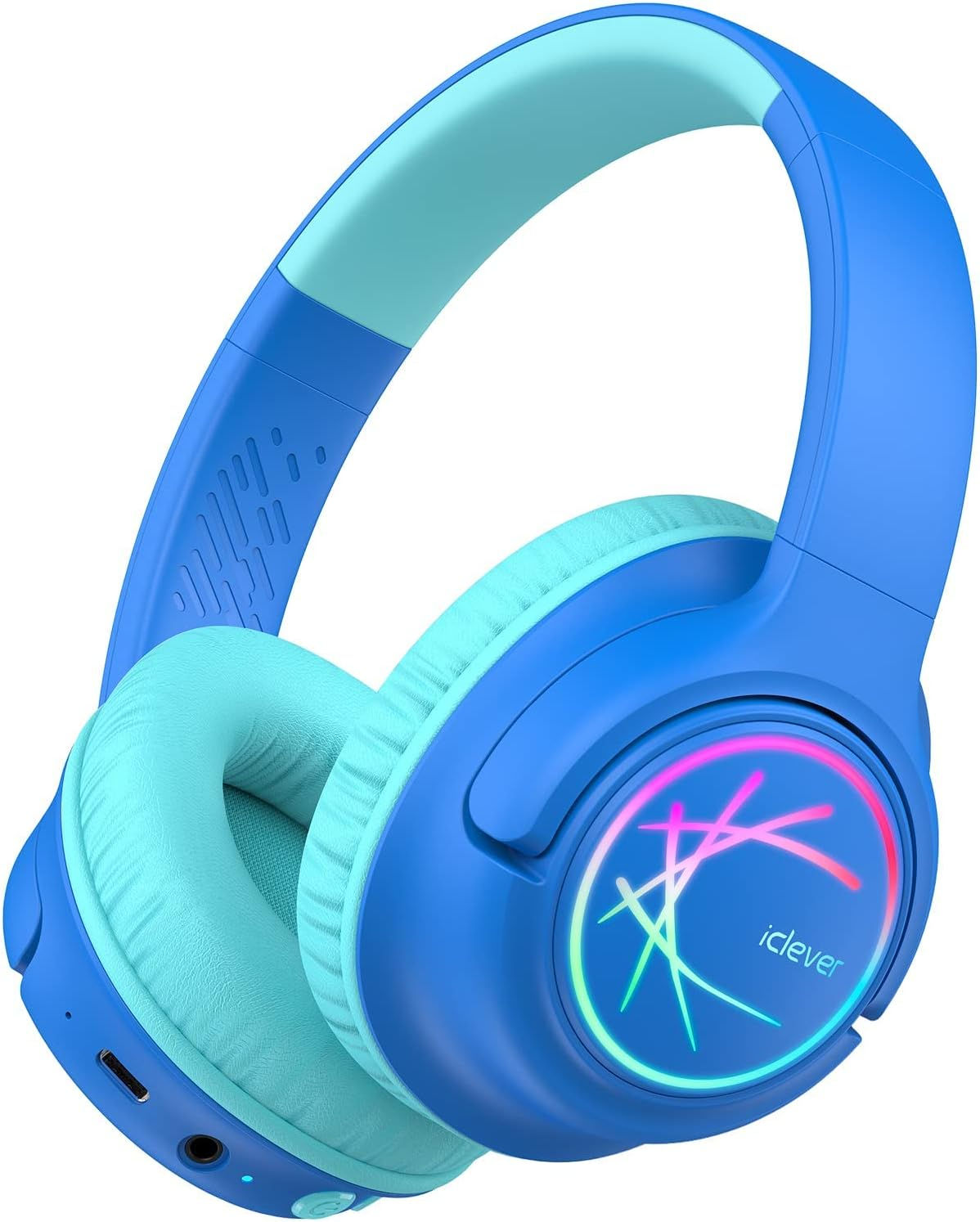 iClever Kids Wireless Headphones (Blue)