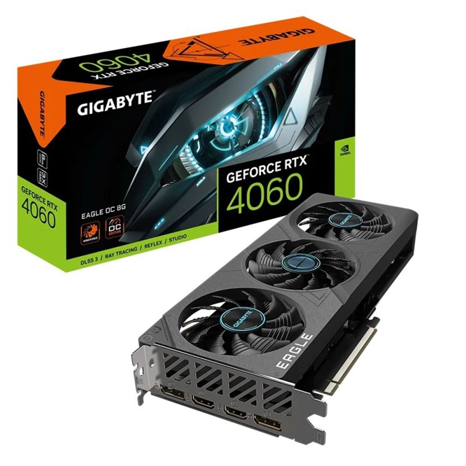 Gigabyte Nvidia GeForce RTX 4060 EAGLE OC