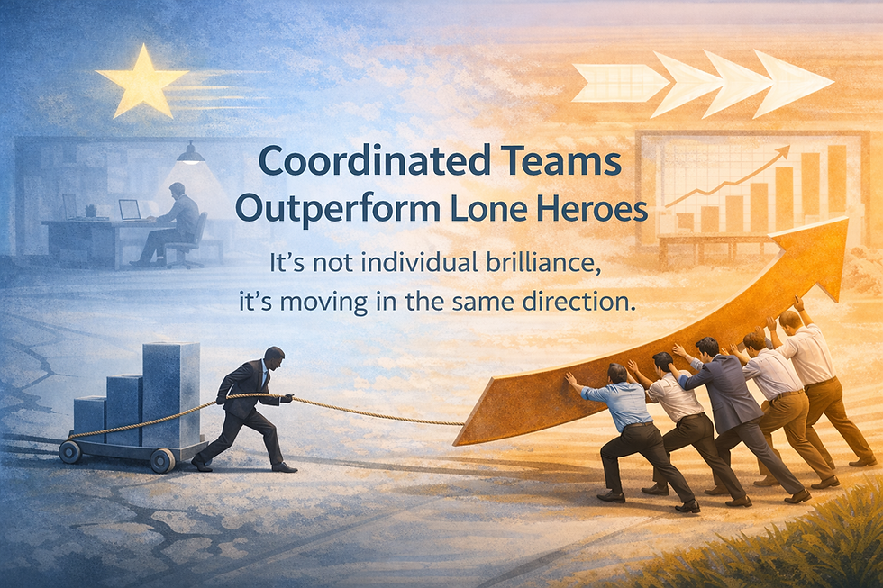 Why Coordinated Teams Outperform Star Performers