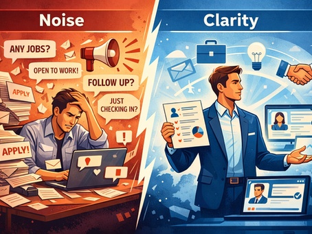 Noise Isn’t Power in Job Searchת Clarity Is