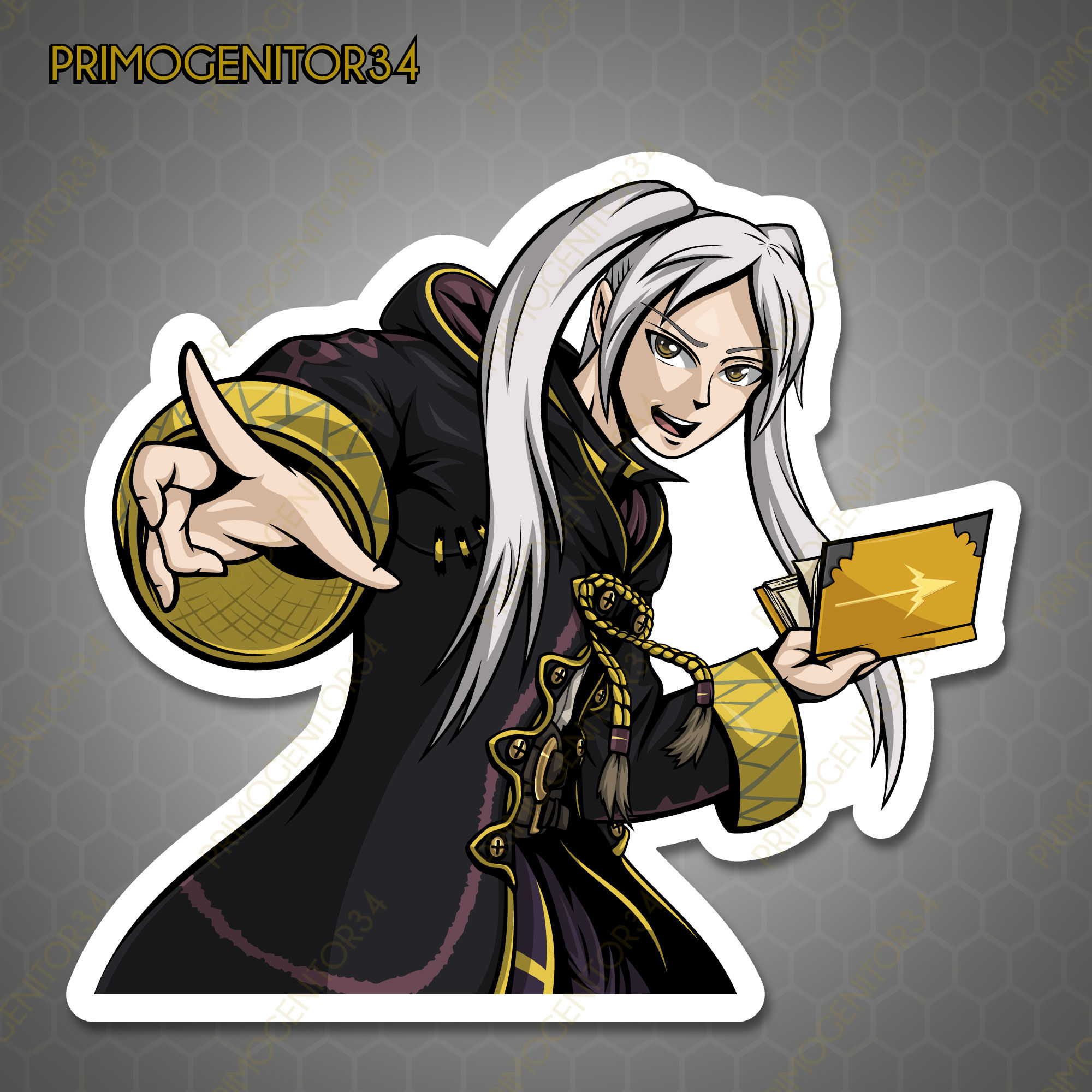 Fem Robin Sticker