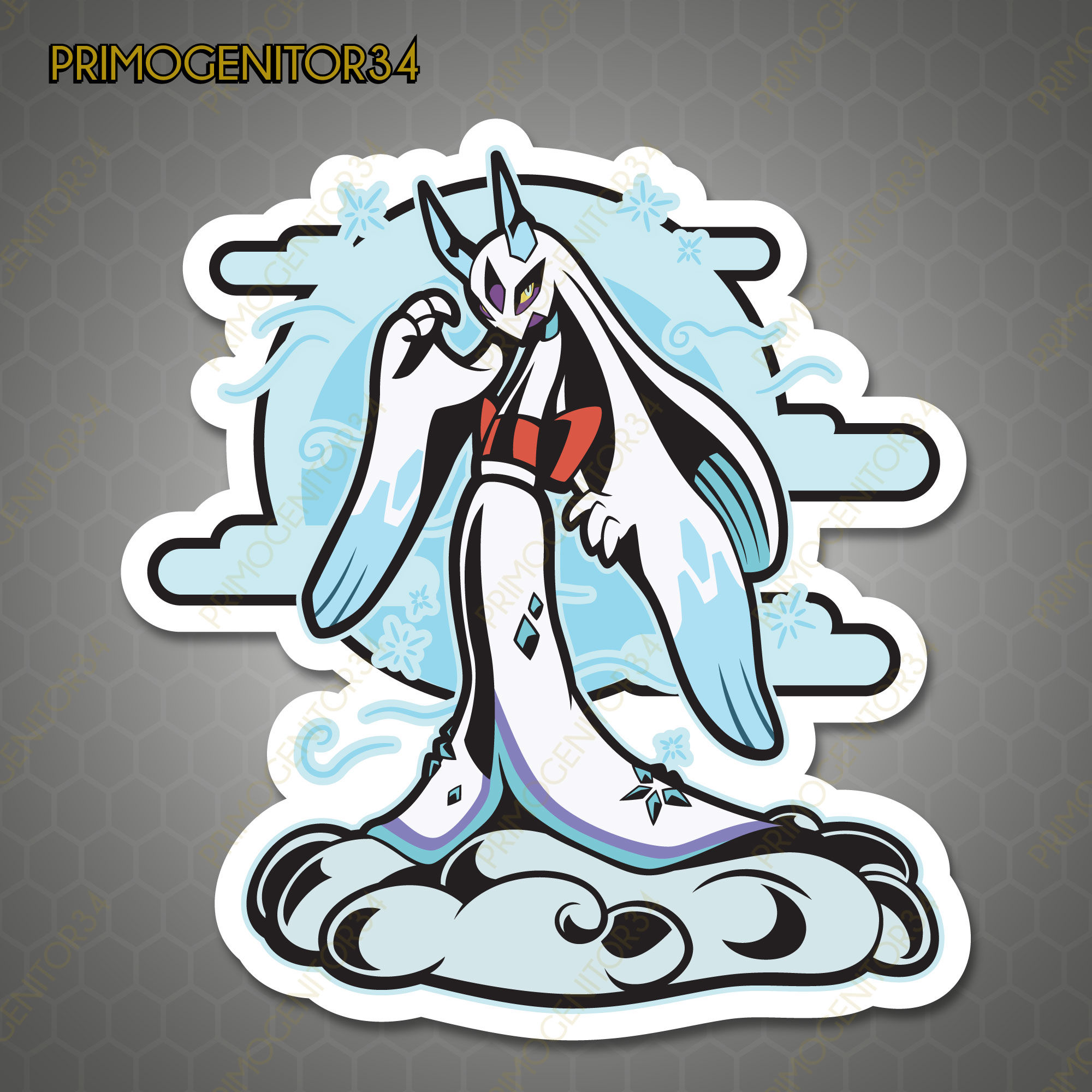 Mega Froslass Sticker