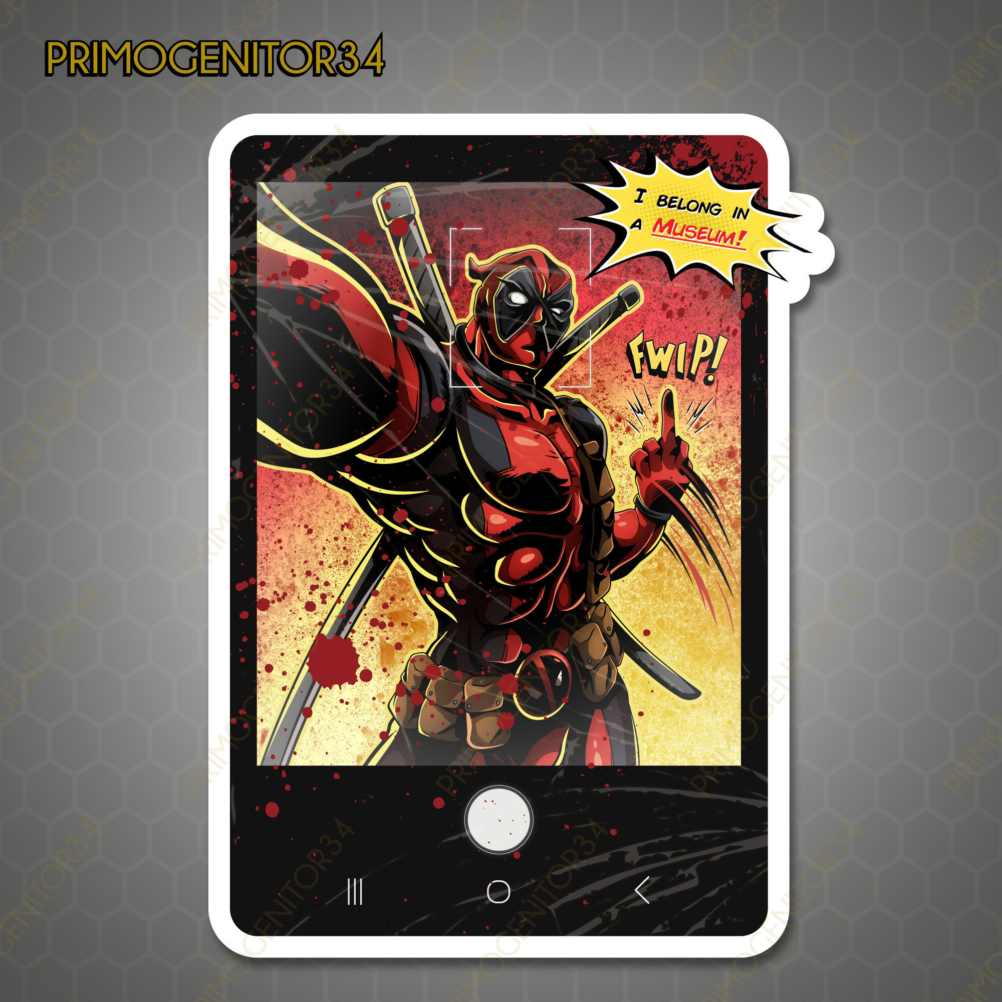 Deadpool Sticker