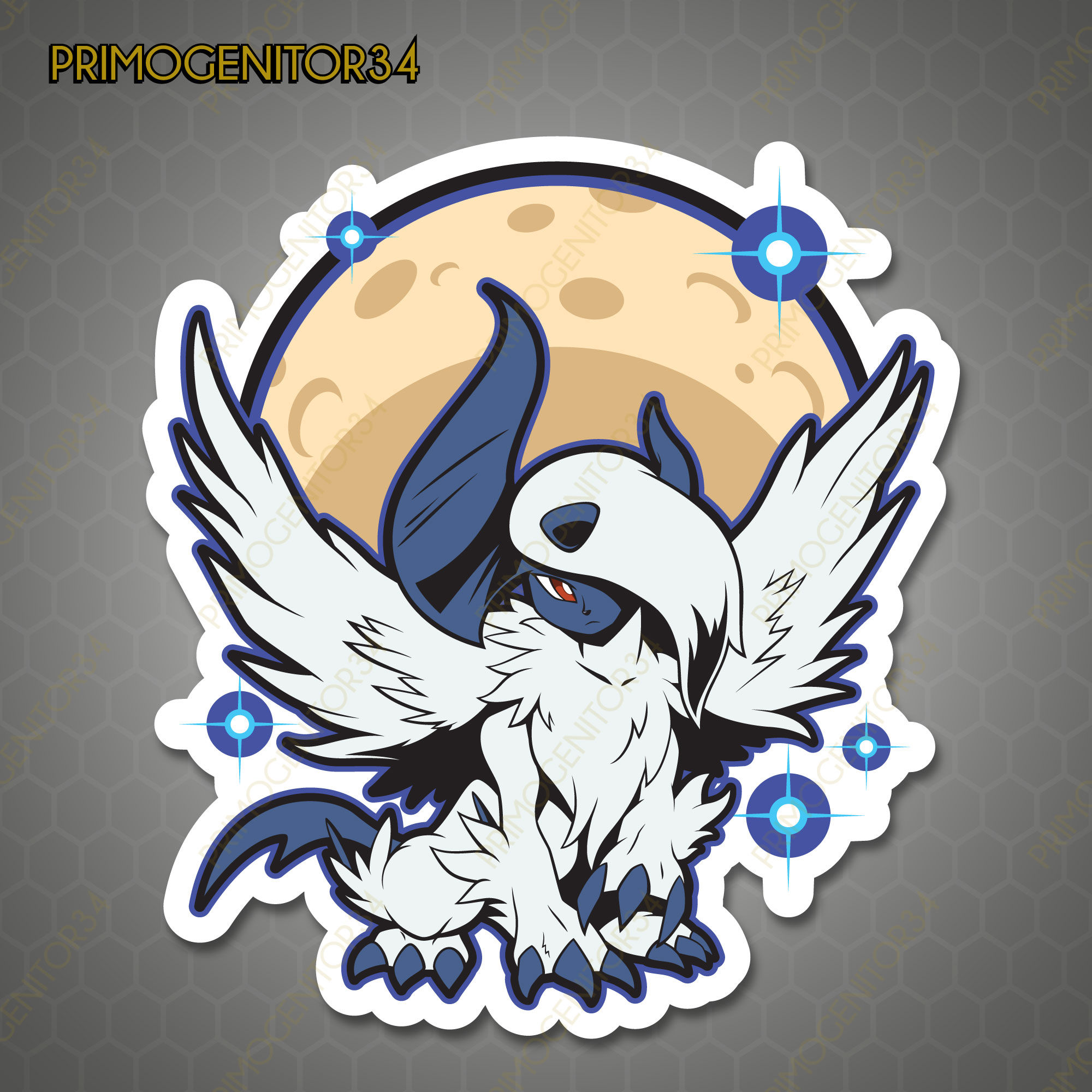 Mega Absol Sticker