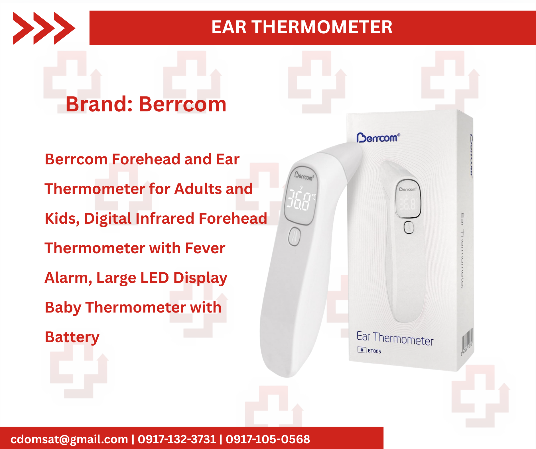 Berrcom Earth Thermometer