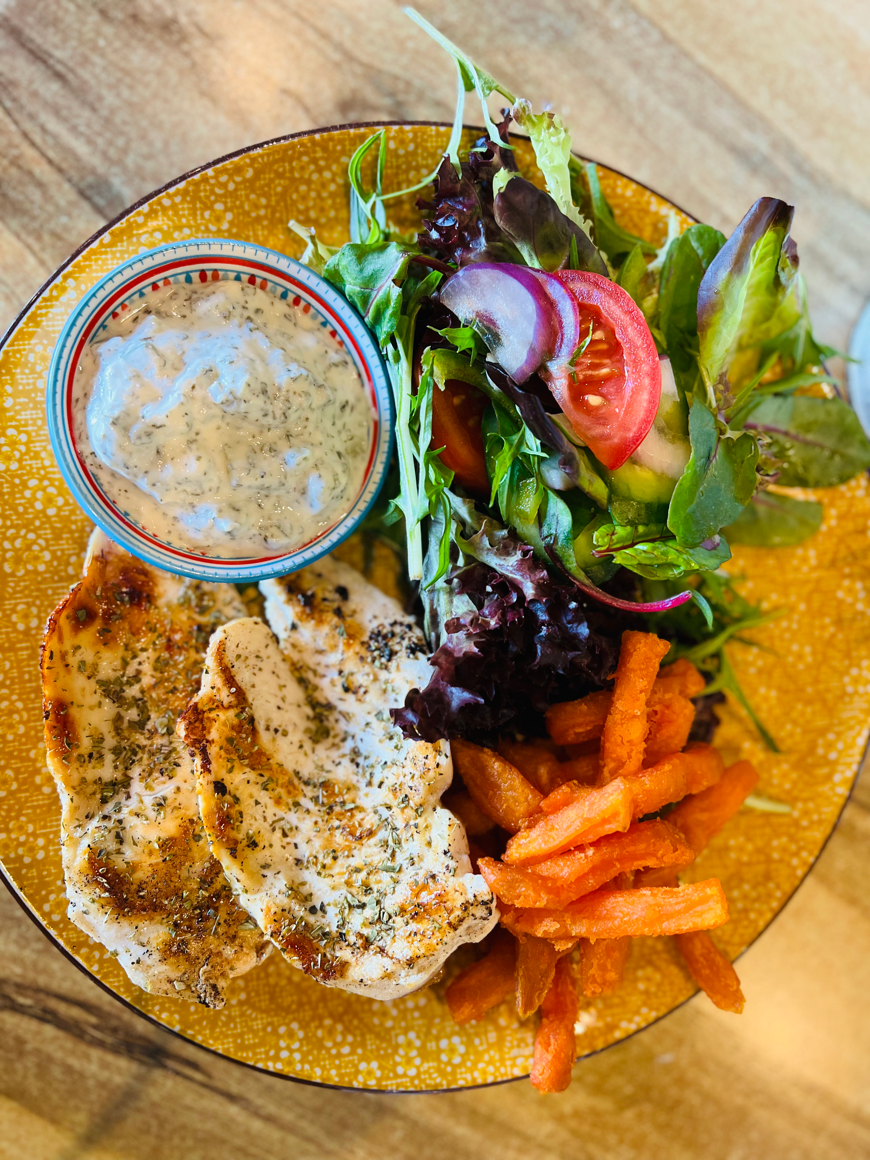 Arranged Food and Objects