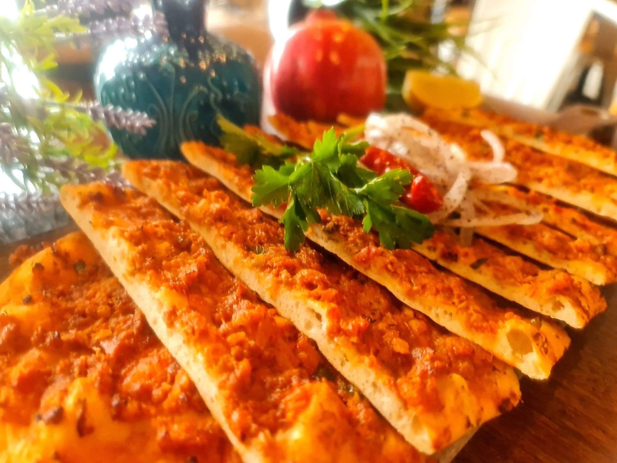 Arranged Food and Objects