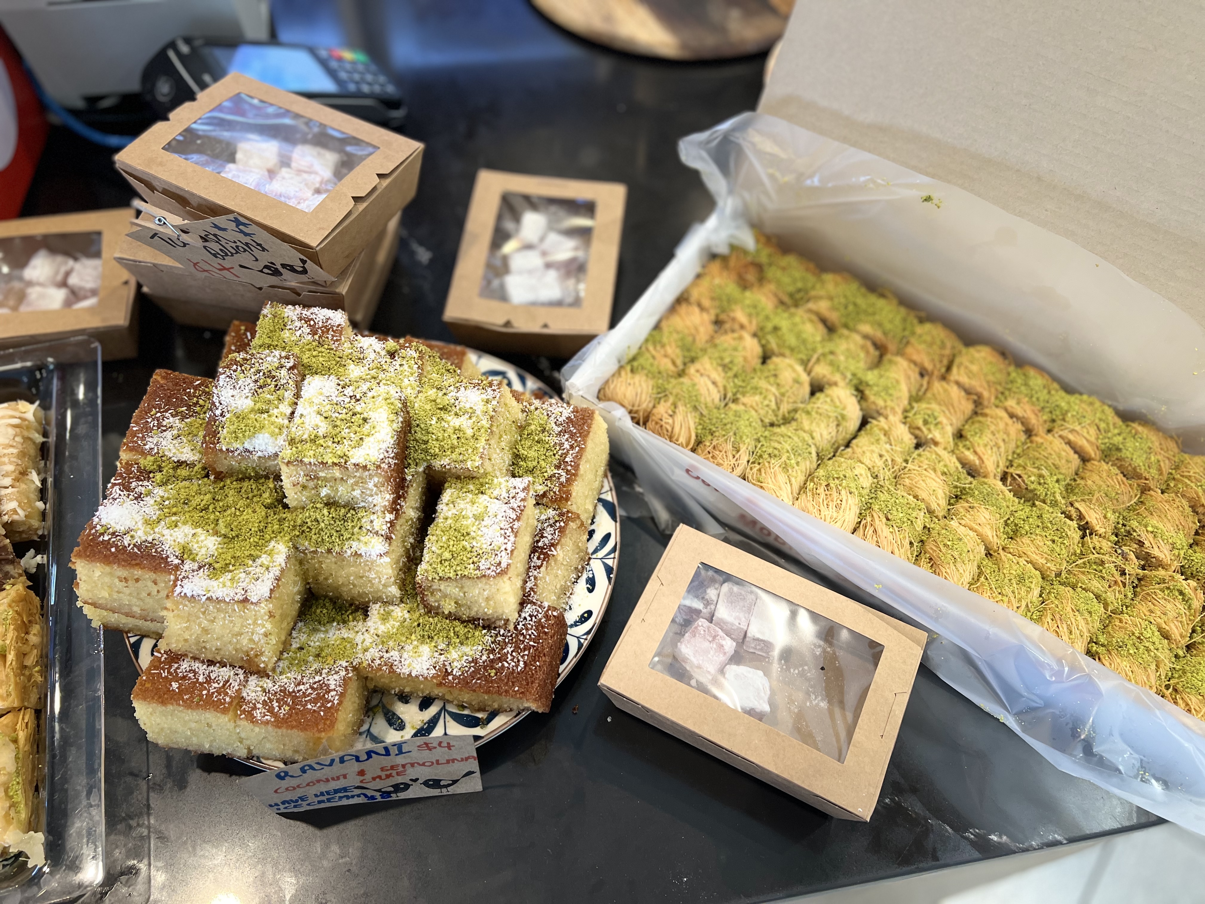 Arranged Food and Objects