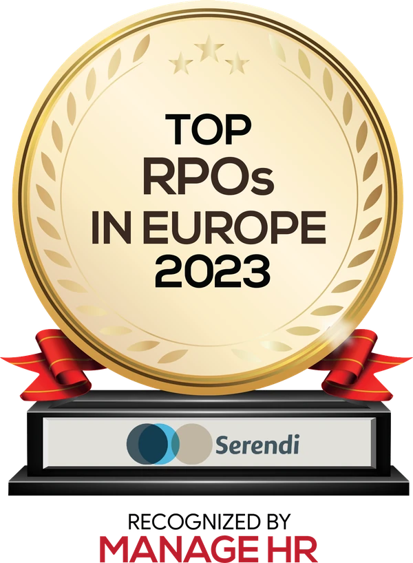 Manage HR 2023 award: Serendi recognized among the Top 10 RPOs in Europe