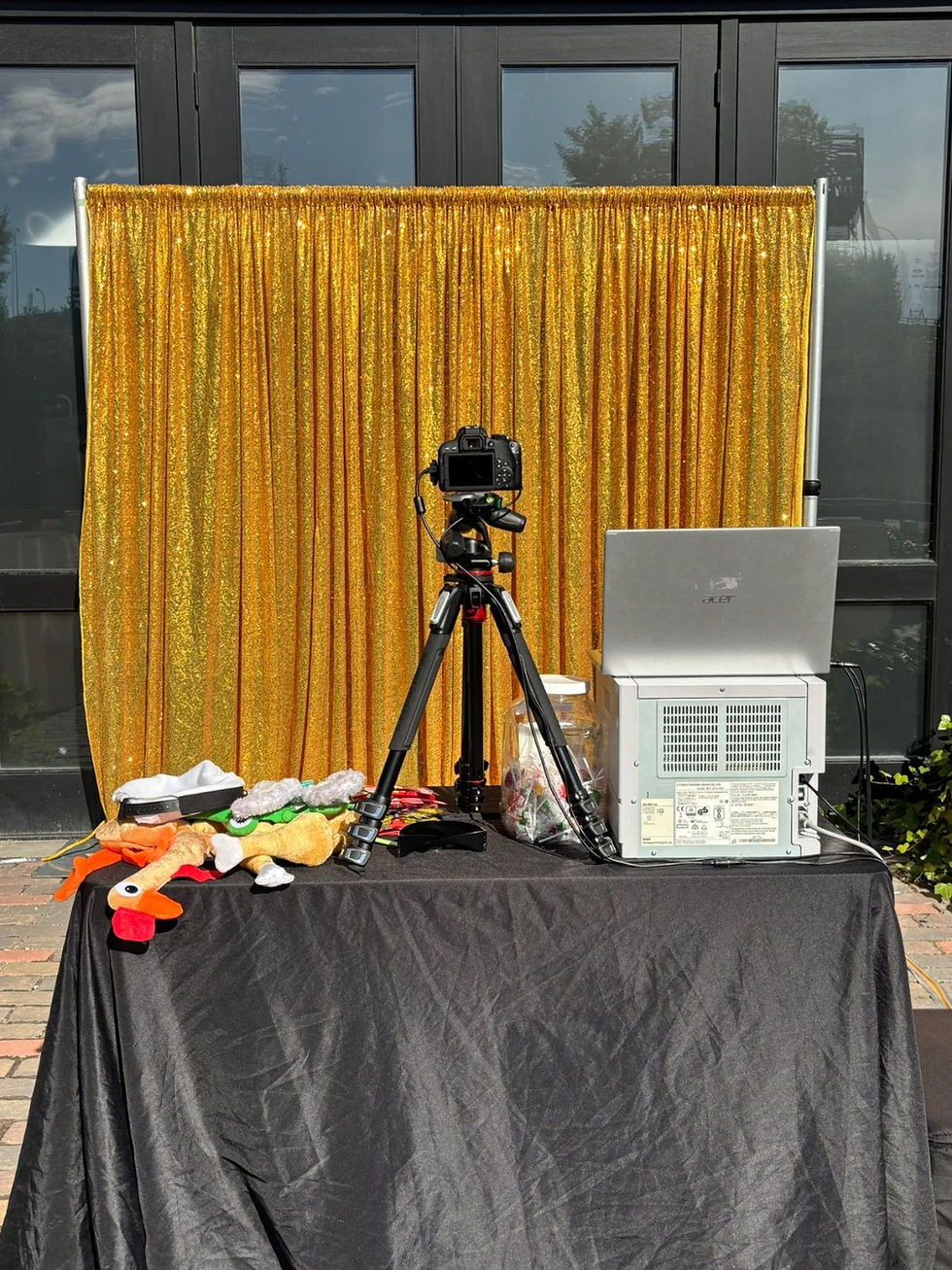 Ancaster Photo Booth Backdrops Rental