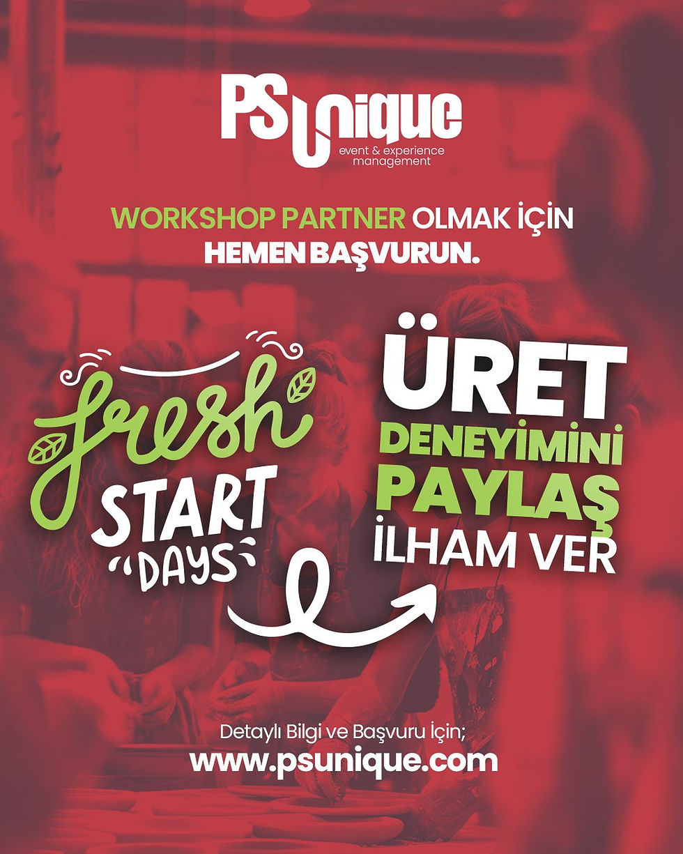 Workshop Partner Başvurusu