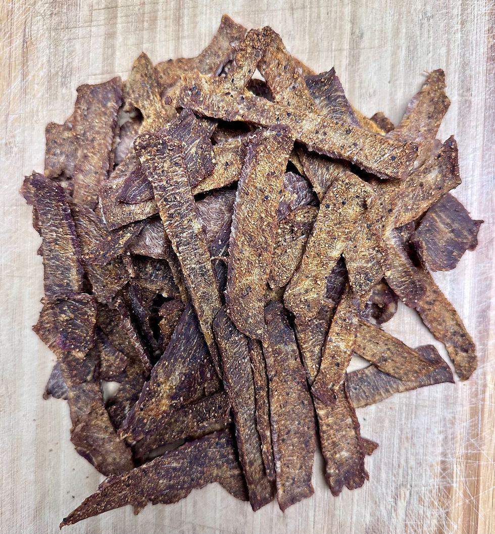 Thumbnail: BUCK'N BEEF JERKY - PEPPERED FLAVOR (case of 4)