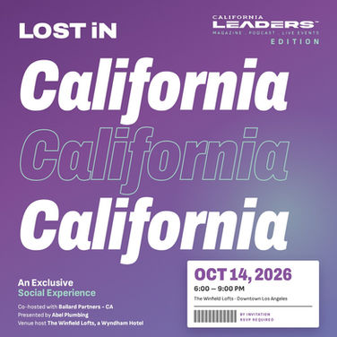 LOST iN CALIFORNIA: An Exclusive Social Experience
