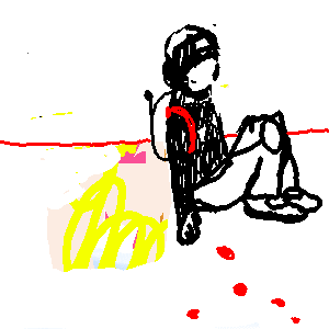 おえかきbbsの絵　交信中