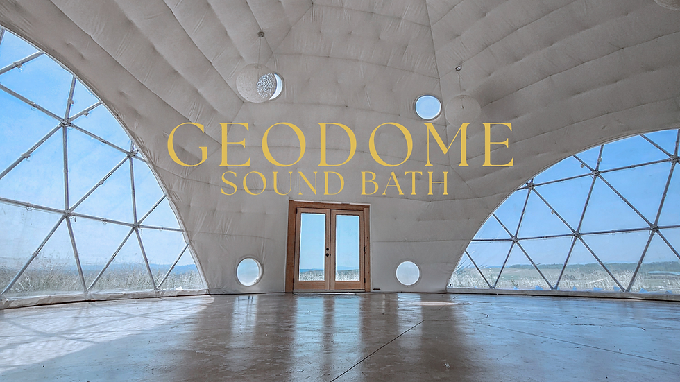 Geodome Sound Bath