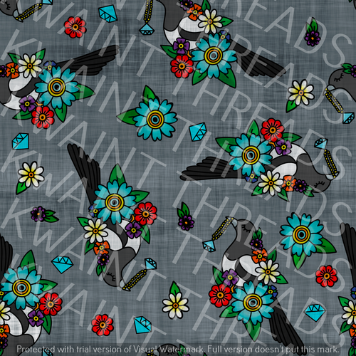 Fabric Mama Shiny Things Fabric On Demand Pre Order Kwaint Threads