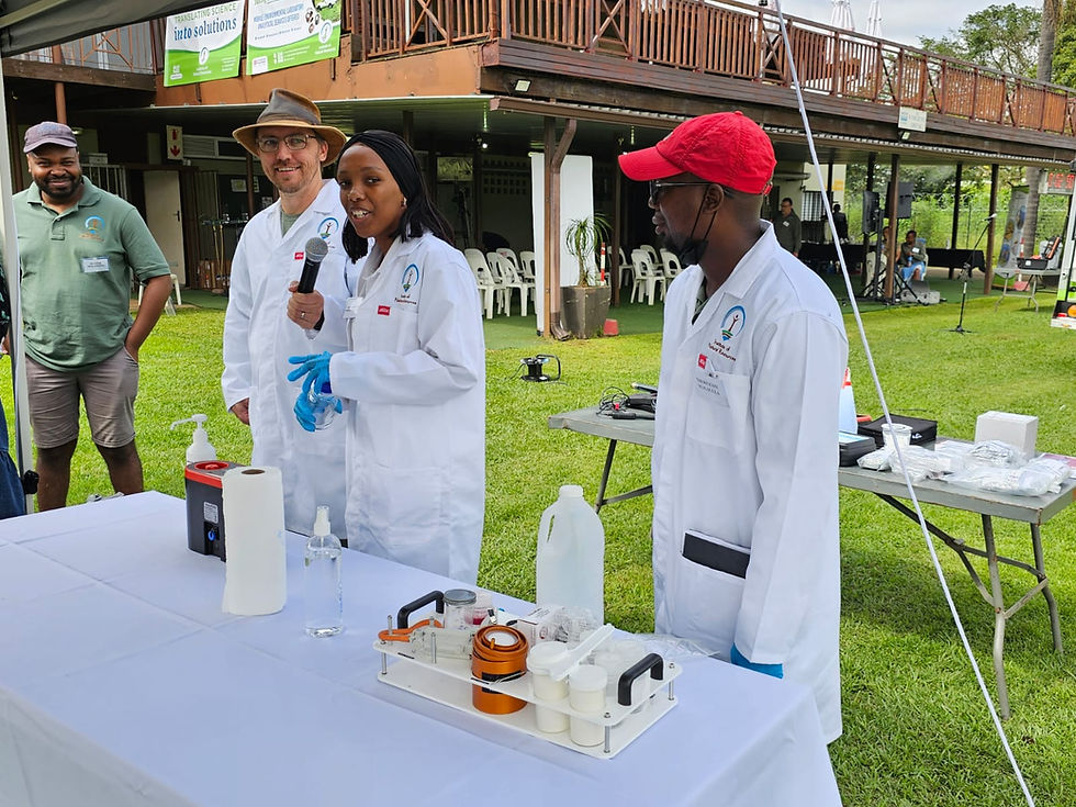 Trace2o AquaSafe WSL 50 demonstration event in Africa