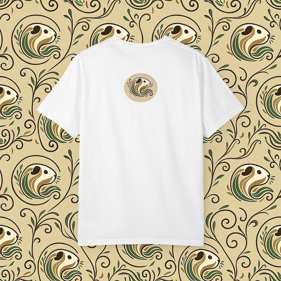 Thumbnail: 🎈 Up, Up, and Wheek! – Red Balloon Guinea Pig Luxe Tee