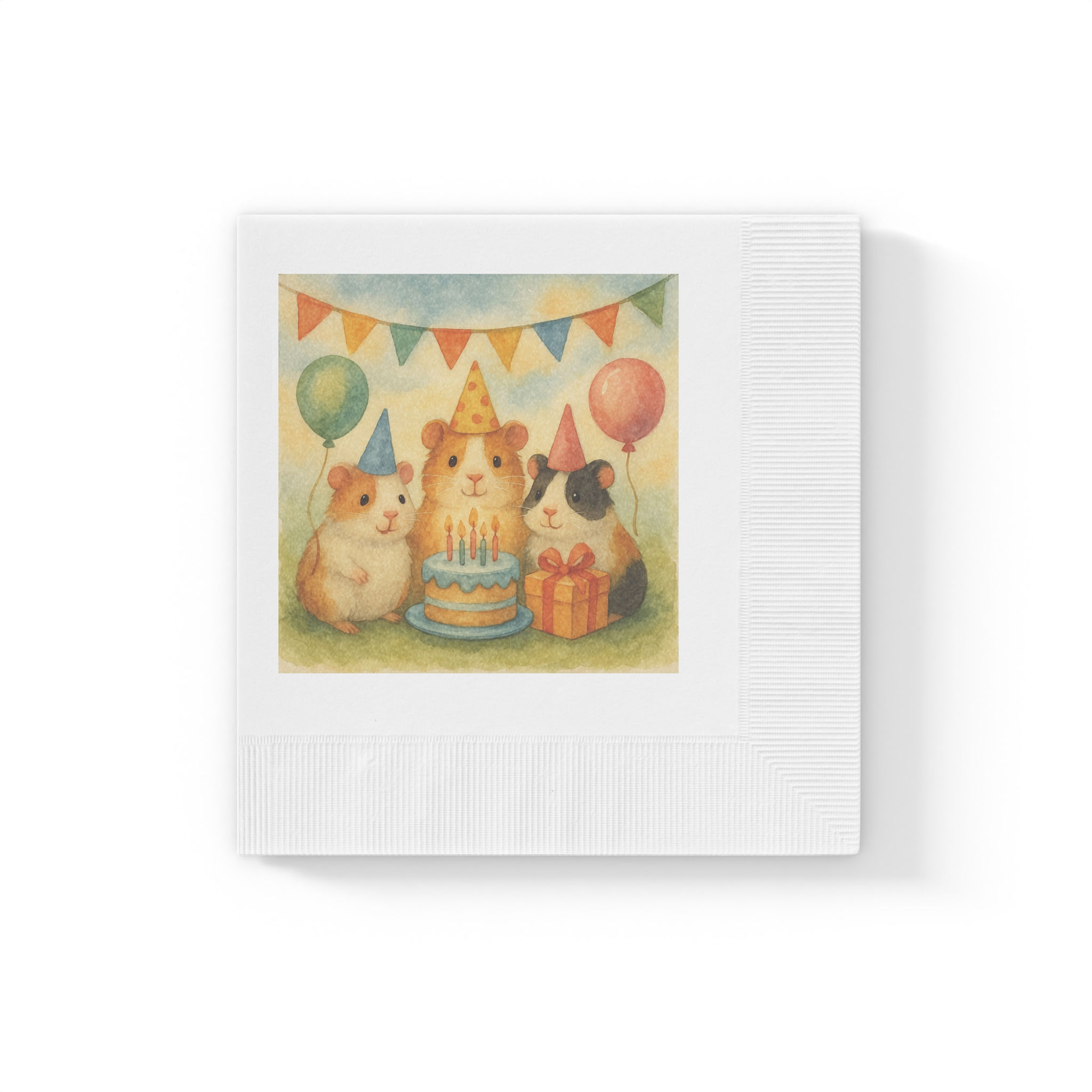 🎉 Guinea Pig Party Napkins – Whimsy for Every Celebration