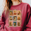 Thumbnail: Christmas Guinea Pig Sweatshirt, Comfort Colors Holiday Crewneck