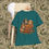 Thumbnail: Halloween Guinea Pig T-Shirt -Cute Pumpkin Jack-o'-Lantern Fall Shirt 
