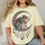 Thumbnail: Mystical Guinea Pig on Moon Dreamcatcher Comfort Colors T-Shirt | Celestial Tee