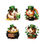 Thumbnail: Guinea Pig St. Patrick’s Day Stickers Cute Leprechaun Guinea Pig Vinyl Stickers 