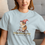 Thumbnail: Guinea Pig on Bicycle T-Shirt - "Off to Cause a Kerfuffle" - Comfort Colors