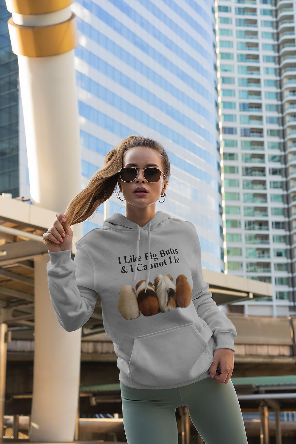 I Like Pig Butts – Cozy & Funny Guinea Pig Hoodie