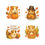 Thumbnail: 🍂 Thanksgiving Guinea Pig Sticker Set – Cute Fall Vinyl Stickers for Journals