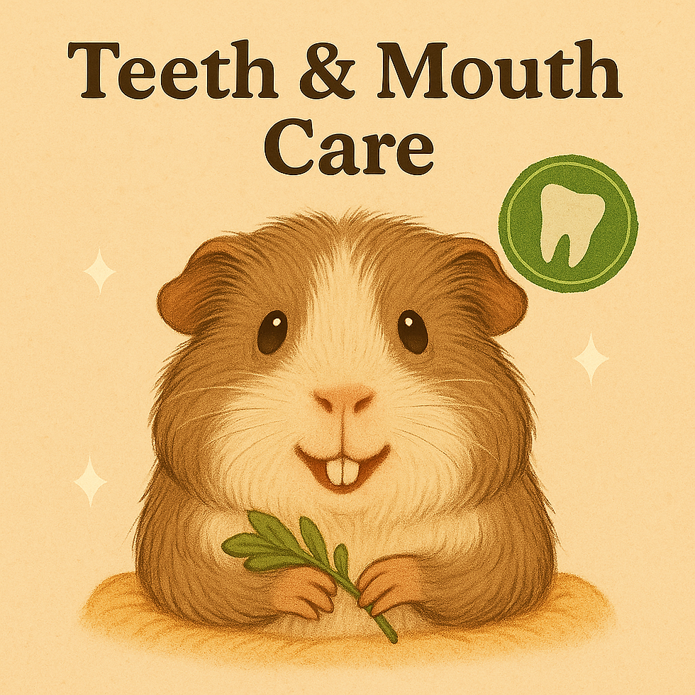 Guinea pig Teeth and Mouth Care