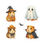 Thumbnail: Guinea Pig Halloween Vinyl Stickers #4– Pumpkin Pals & Spooky Squeaks