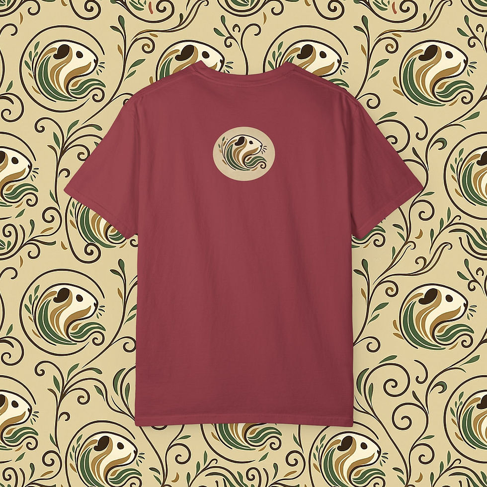 Thumbnail: Guinea Pig “Anti-Depressants” Luxe T-Shirt – Cuteness, Prescribed Daily