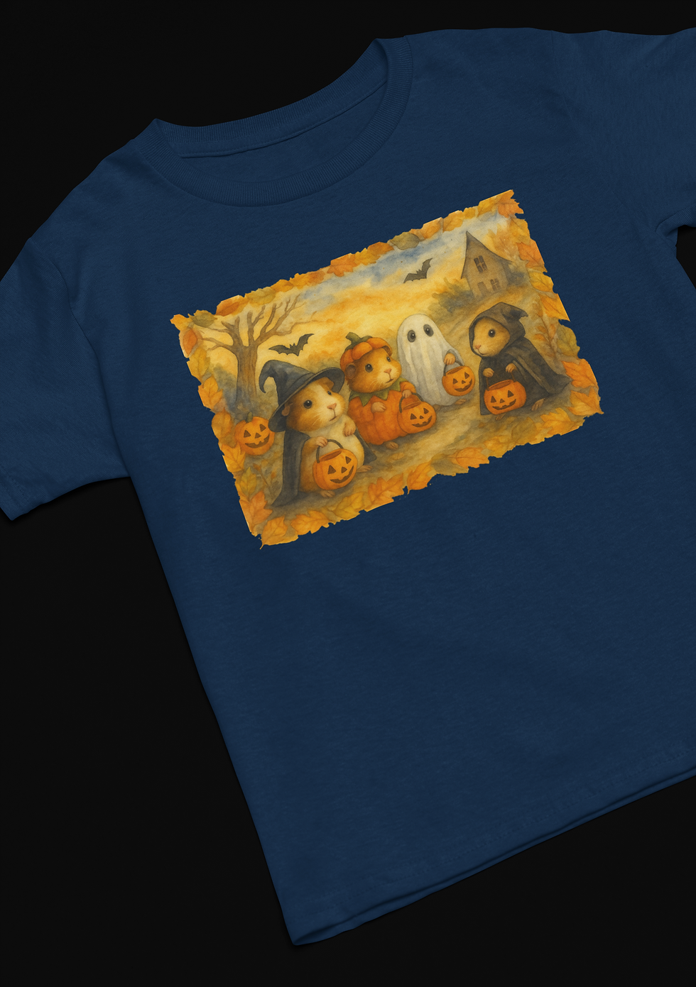 Thumbnail:  🎃 Trick-or-Treat Piggies Halloween Tee – Unisex Cozy Cotton Shirt