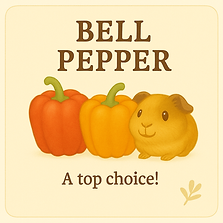 Bell Peppers for Guinea Pigs