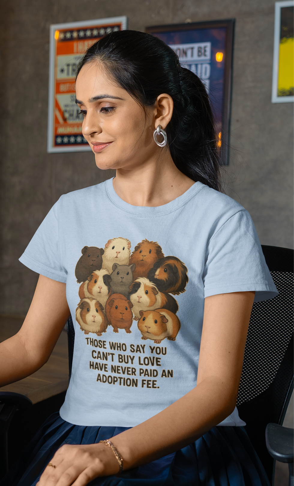"Those Who Say You Can't Buy Love Have Never Paid an Adoption Fee" Light T-Shirt