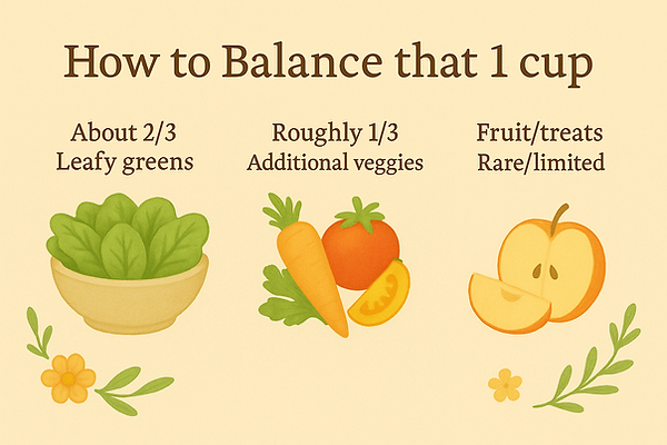 How to Balance that 1 Cup