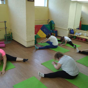 Занятие в секции Аэробики